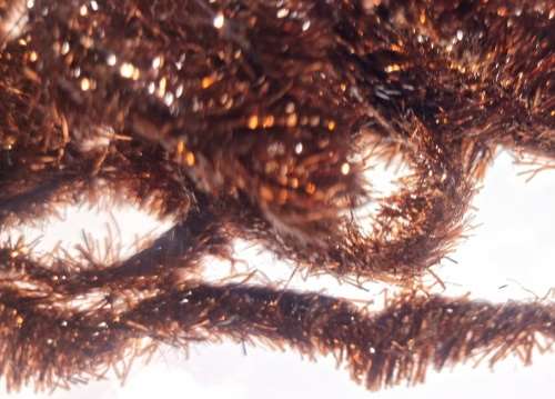 Semperfli Copper Tinsel Fleck 15mm Large Rootbeer
